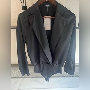 Black Zara Bodysuit